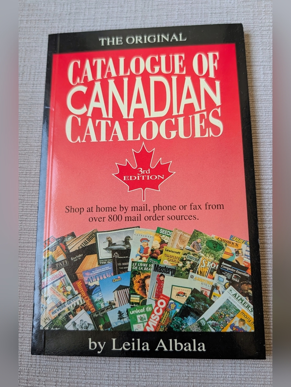 The Original Catalogue of Canadian Catalogues 3rd Edition Book